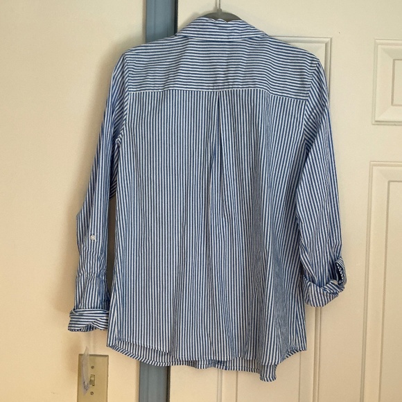 Long sleeve button down striped shirt - Picture 3 of 5